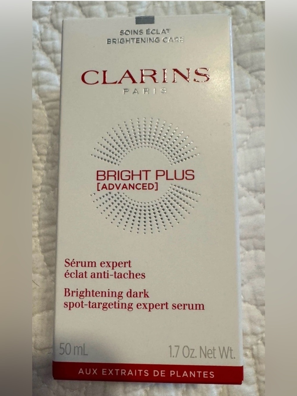 Clarins Bright Plus Advanced Brightening Dark Spot Targeting Serum 50ml/1.7fl Oz